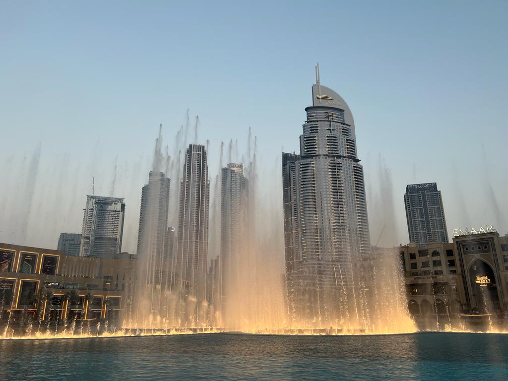 Dubai Fontänen