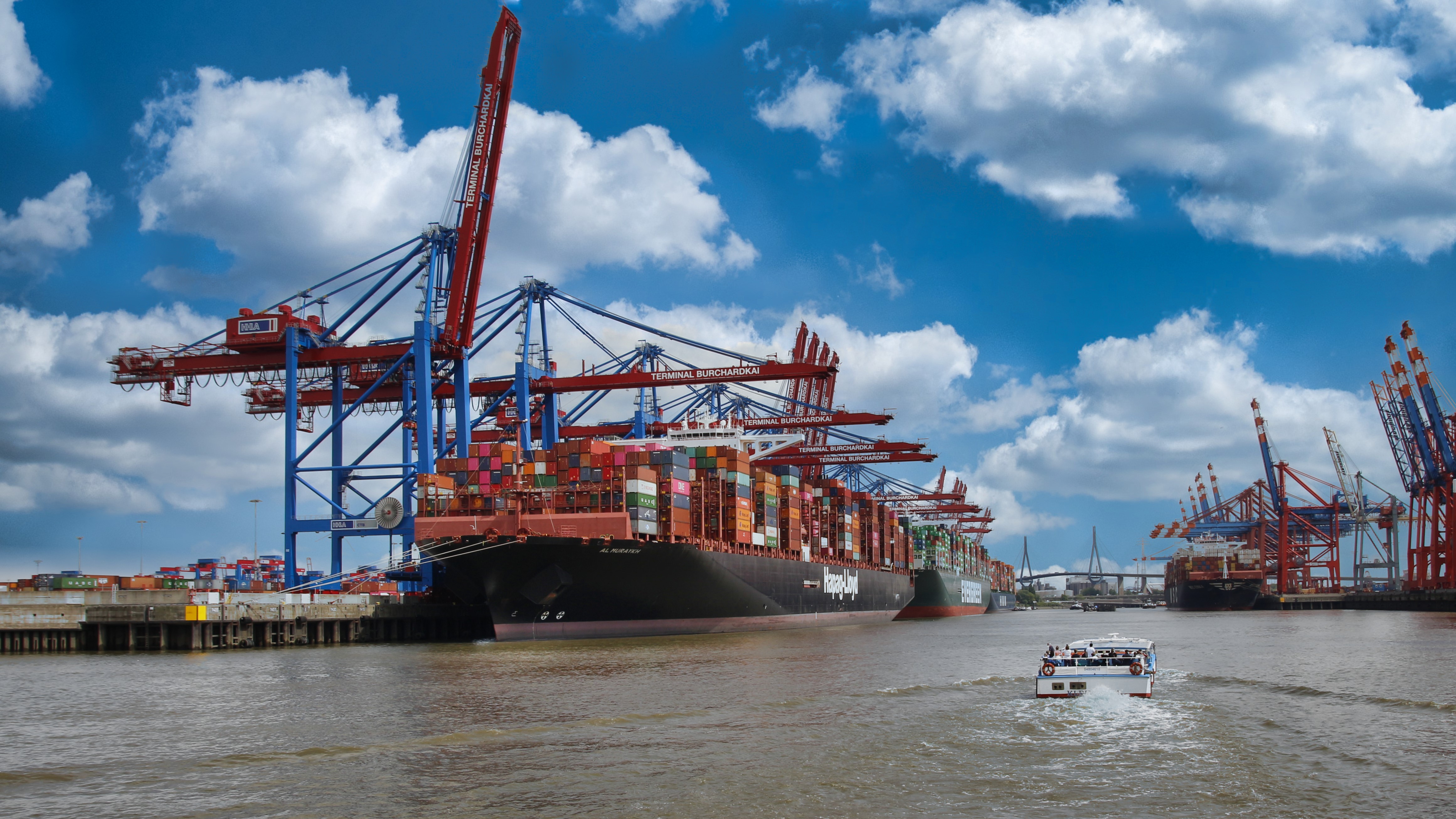 Hafenrundfahrt - Containerschiff